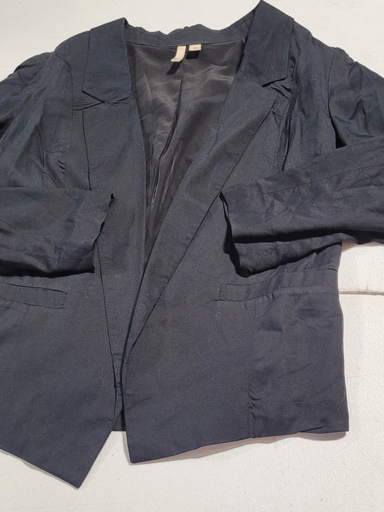 Frenchi Jackets & Blazers - Frenchi Black Open-Front Blazer